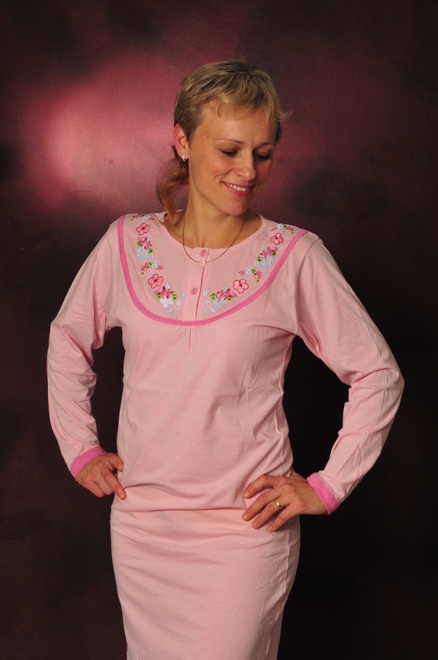 Cambier - nočná košeľa růžová veľkosť: M