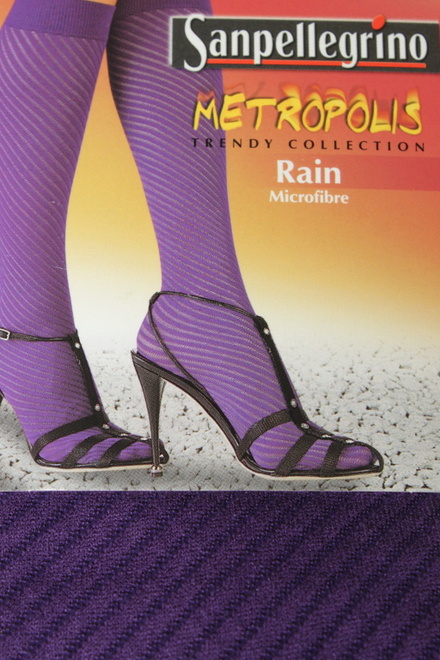Metropolis Rain podkolienky fialová veľkosť: x