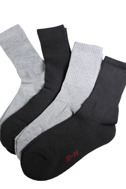 All športové ponožky čierna veľkosť: M