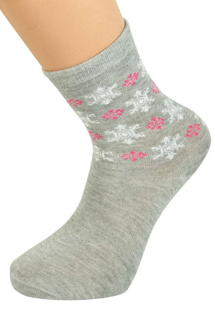 Dámske klasické ponožky 3pack MIX veľkosť: 35-39