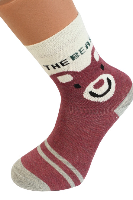 Dámske bavlnené ponožky béžová veľkosť: 35-38