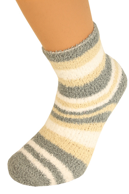 Pánske chlpaté ponožky 2 páry MIX veľkosť: 40-43
