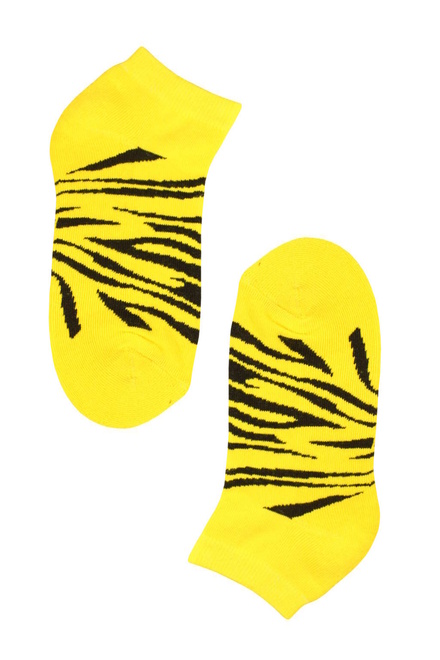 Thermo ponožky Tiger žiarivá žltá veľkosť: 35-38