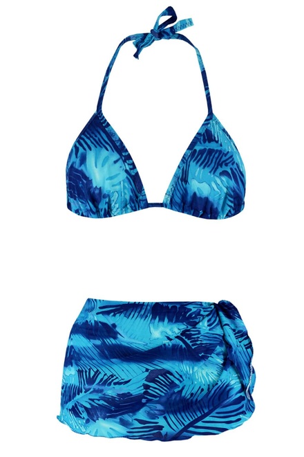 Aqua F plavky výpredaj modrá veľkosť: M