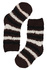 Ženilkové detské ponožky tmavo hnedá veľkosť: 6-9 mes