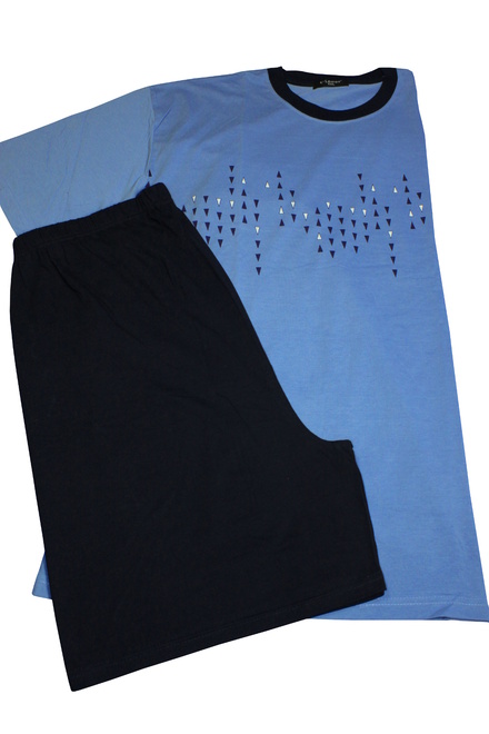 Zeno pánske pyžamo modrá veľkosť: 3XL