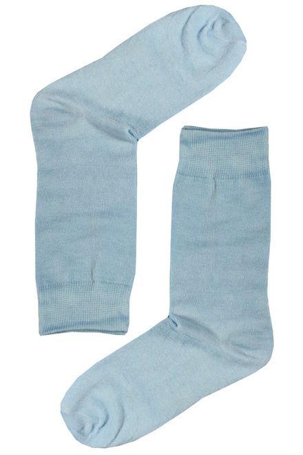 Dámske jednofarebné ponožky z bavlny 5 párov