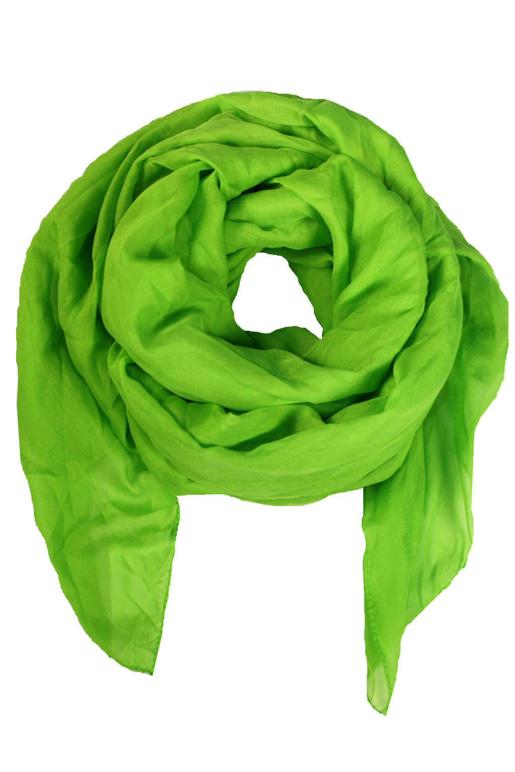 Zelený šátek je letos in