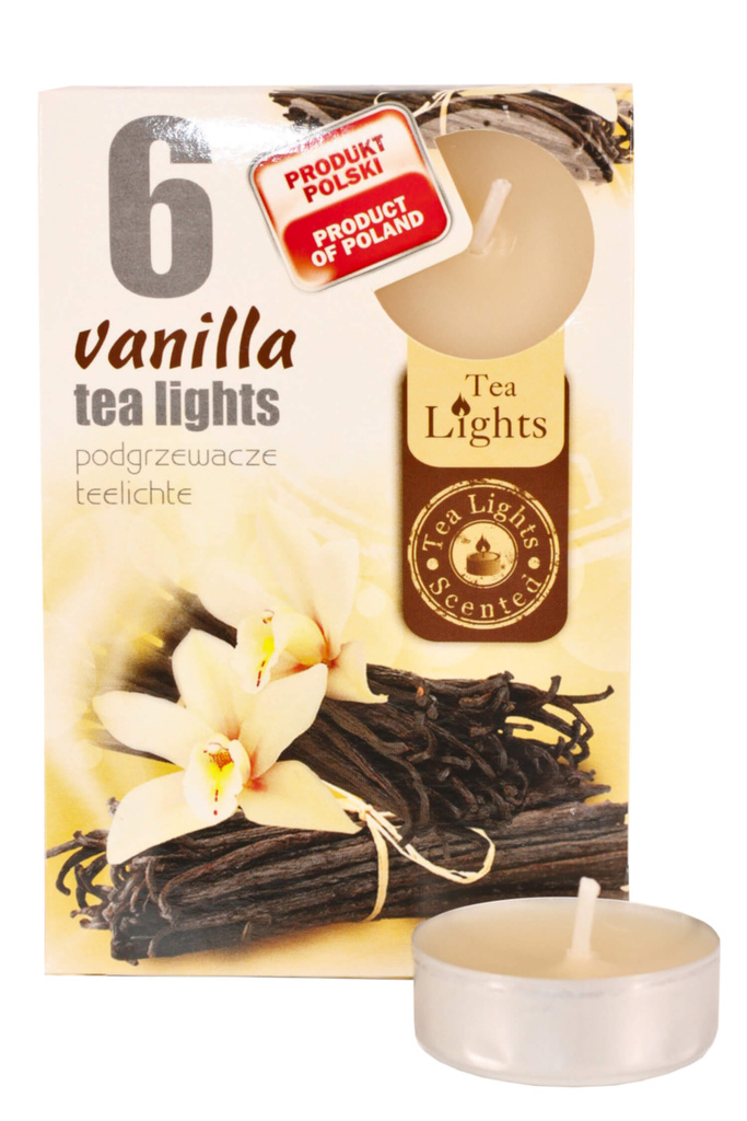 Vanilla - 6 ks vonných svičok