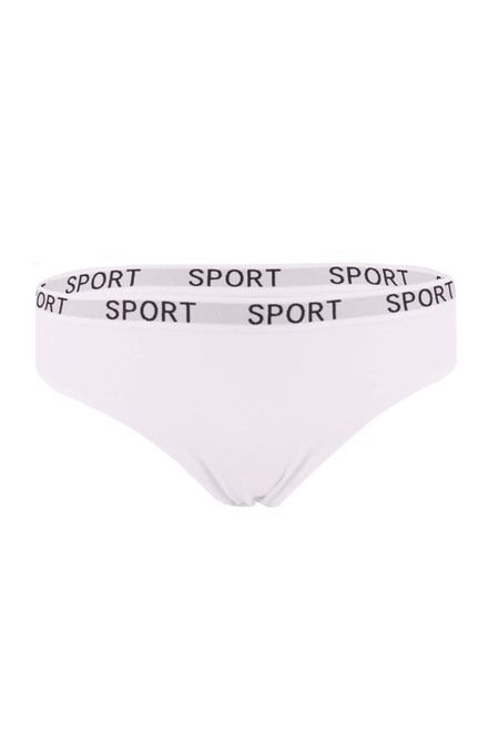 Sporty girl bavlnené nohavičky F6490-4bal biela veľkosť: XL