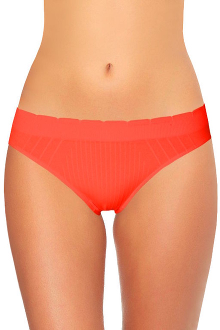 Tessa Reflex bezšvové nohavičky dvojbalenie žiarivá oranžová veľkosť: L