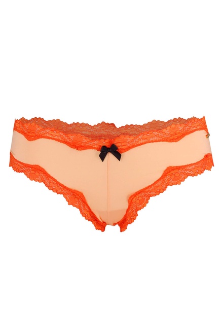 Laura Arancione luxusné bikiny nohavičky - DIVA béžová veľkosť: L
