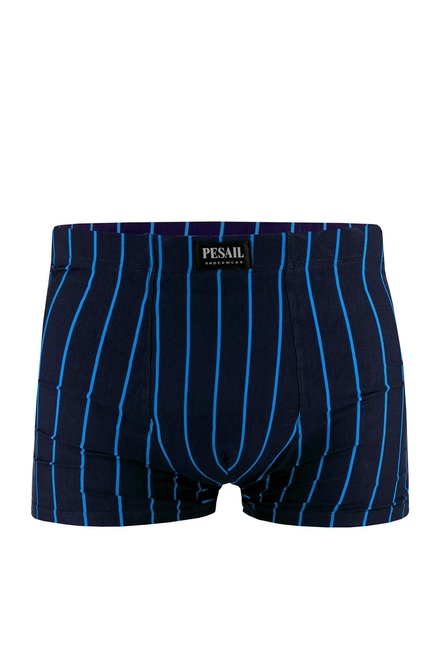 Everet Max pruhované boxerky tmavo modrá veľkosť: L