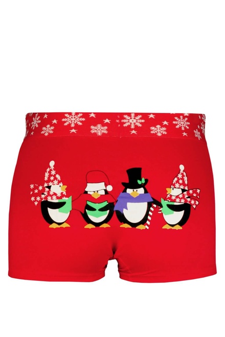 Vianočná edícia - boxerky s vianočnou potlačou MIX veľkosť: L