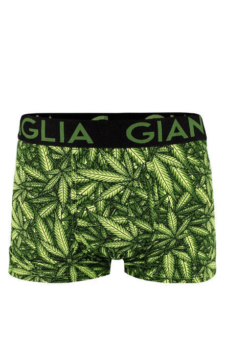 Elvin pánske boxerky vtipné marihuana khaki veľkosť: L