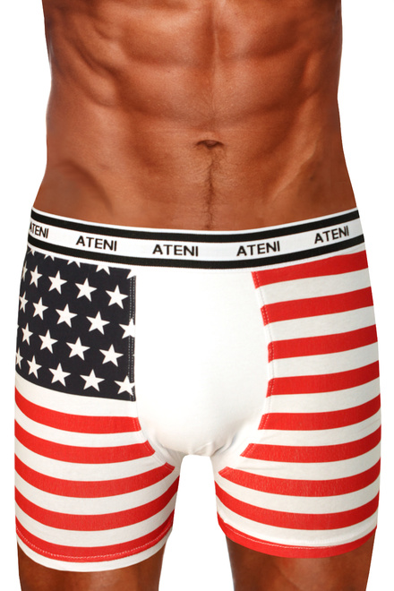 America boxerky - 3 pack MIX veľkosť: L
