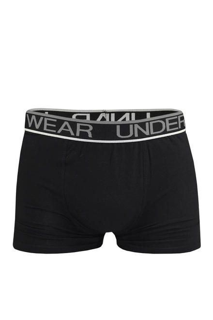 Under Wear bavlnené boxerky 3Bal čierna veľkosť: L