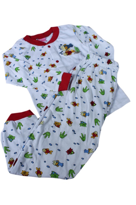Fischi detské pyžamko biela veľkosť: 1-2 roky