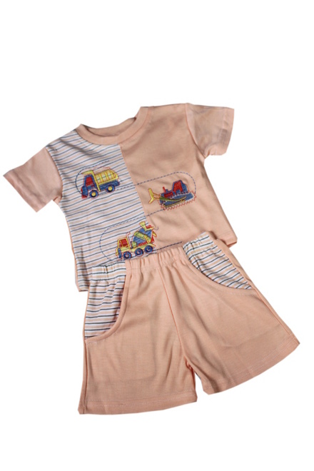 Malý Princ I. - detské letné pyžamko svetlozelená veľkosť: 0-1 rok