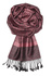 Milano elegantný jednofarebný šál CHZ-104_164 (tmavo ružová)
