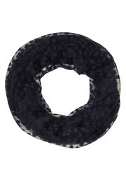 Bariga temne modrý kruhový šál