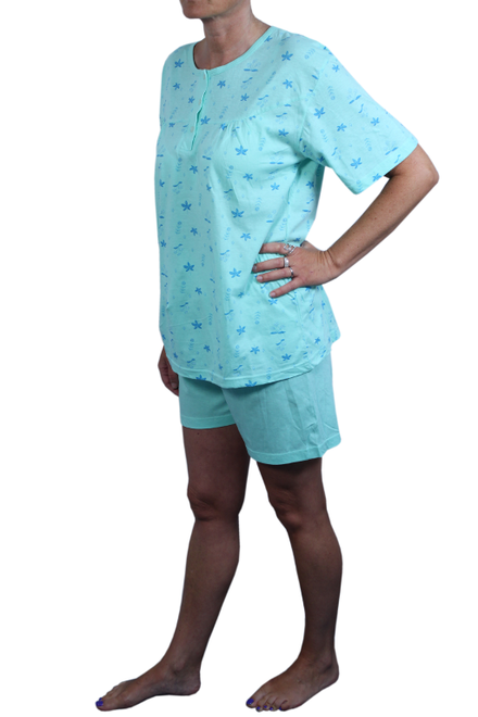 Glorious dámske pyžamo svetlomodrá veľkosť: XL