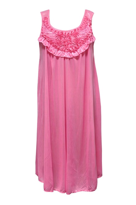Jarmilka rose dlhá košeľa pre ženy 1101 ružová veľkosť: XXL