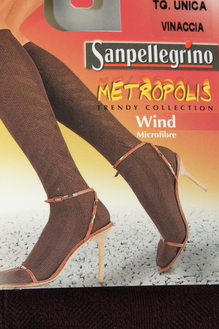 Metropolis Wind Sanpellegrino silónové podkolienky fialová