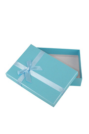 Modrá darčeková krabička 10 x 14 cm