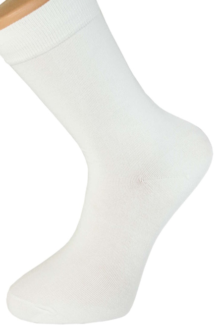 Pánske bambusové ponožky 3Pack biela veľkosť: 43-46