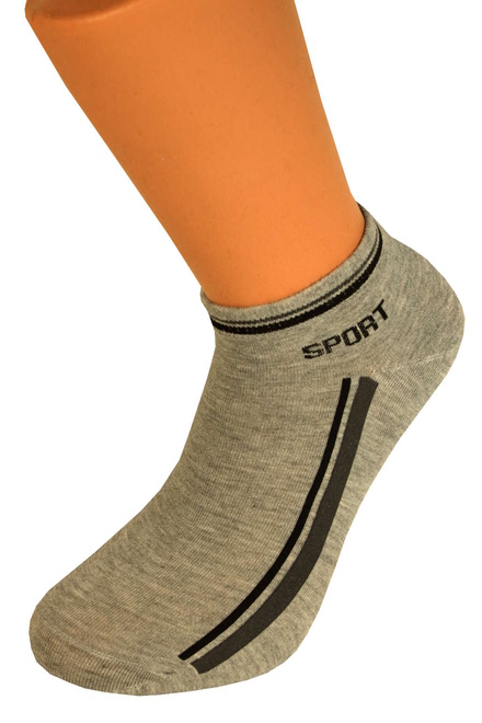 Bambusové nízke ponožky na šport 3 ks