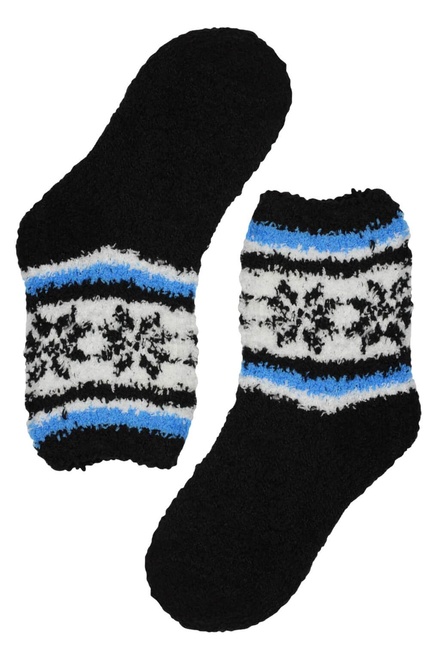 Detské chlpaté ponožky 3 páry MIX veľkosť: 31-34
