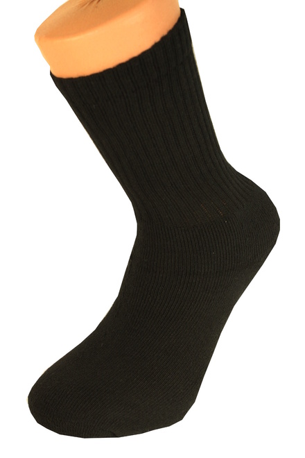 Pracovné ponožky pre mužov 3 páry čierna veľkosť: 39-42