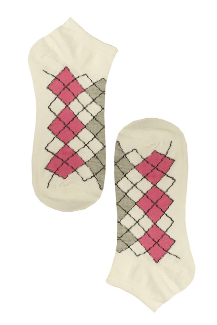 Ponožky kocka biela veľkosť: 35-39