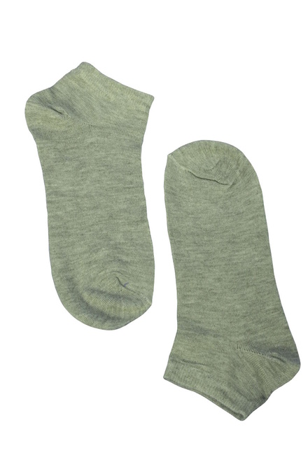 Jednofarebné členkové ponožky 3 páry MIX veľkosť: 35-38