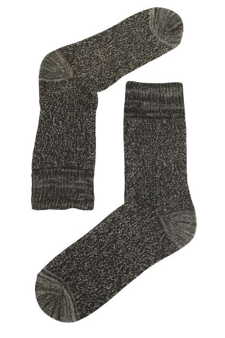 Pánske lyžiarske ponožky thermo 2 páry šedá veľkosť: 40-44