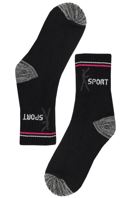 Thermo športovné dámske ponožky BW3804 - 3 bal