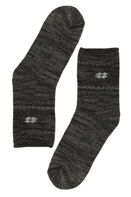 Thermo bavlnené zdravotné ponožky SSM41-2Bal