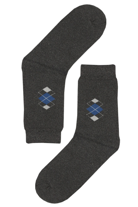 Thermo bambusové ponožky pánske FM3034 - 2Bal čierna veľkosť: 40-43