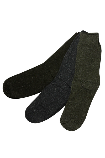 Termo pracovné ponožky GY-2994 - 3bal viacfarebná veľkosť: 39-42