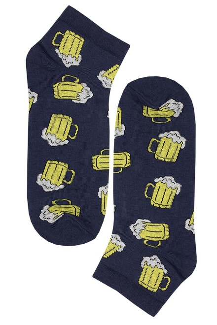 Veselé pánske ponožky s pivom - 3 bal