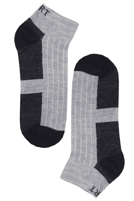 Lacné členkové ponožky pánske NM30130-3bal