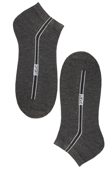 Pánske bavlnené členkové ponožky CM117 -3bal