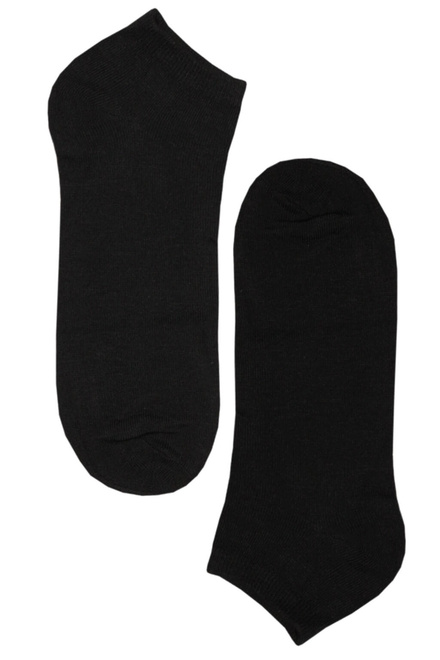 Lacné členkové ponožky jednofarebné NM30101B-3Bal