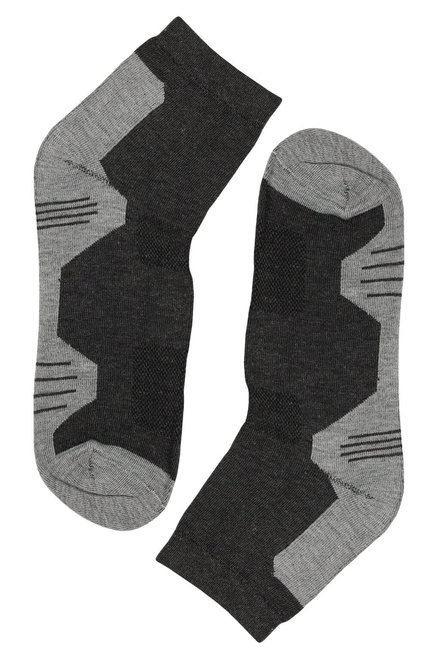 Polovysoké pánske bavlnené ponožky ZH6600 - 3 páry