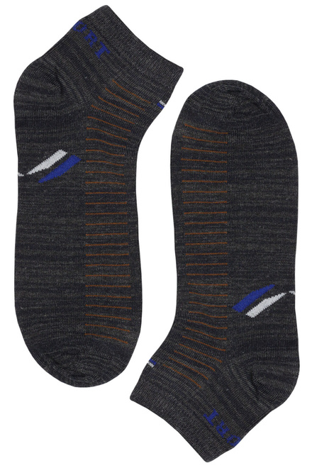Športové lacné členkové ponožky SS55110 - 3balenie