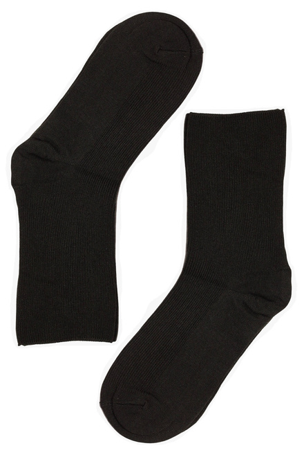 Ponožky so zdravotným lemom bamboo ZW220C - 3 páry čierna veľkosť: 40-44
