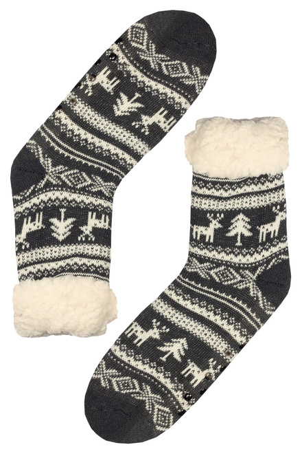 Veľké zimné ponožky s baránkom MC110