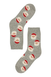 Veselý Santa Claus - dámska vianočné ponožka