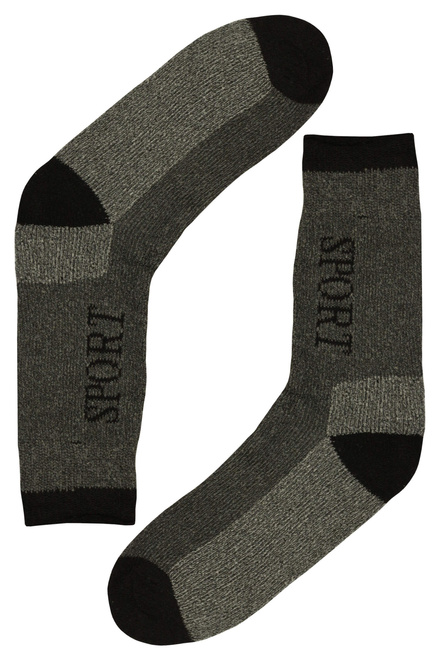 Šport thermo silné pánske ponožky ZM7009 - 3 páry